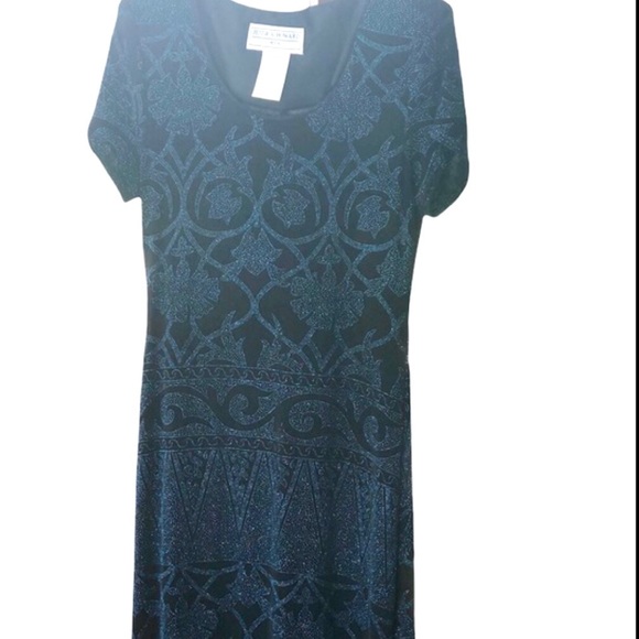 70% OFF Jessica Howard Vintage Sparkling Sexy Navy Blue Semi Formal dress - Picture 9 of 9